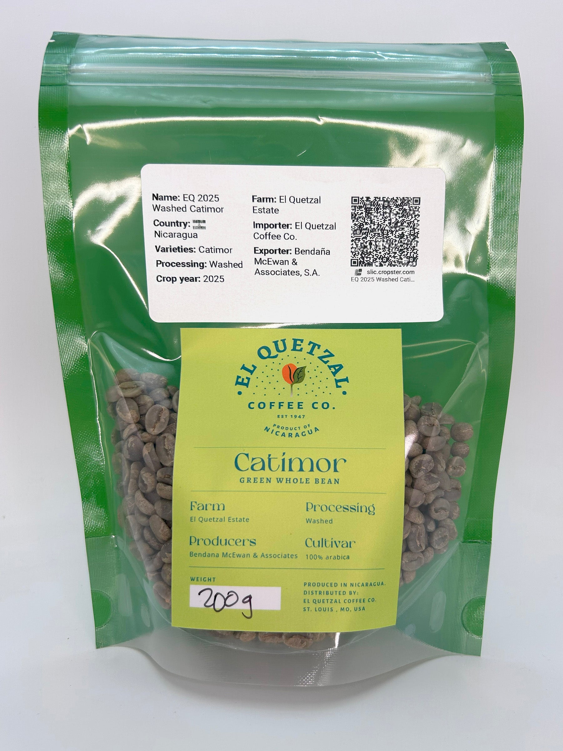 Catimor | Green Coffee | Washed