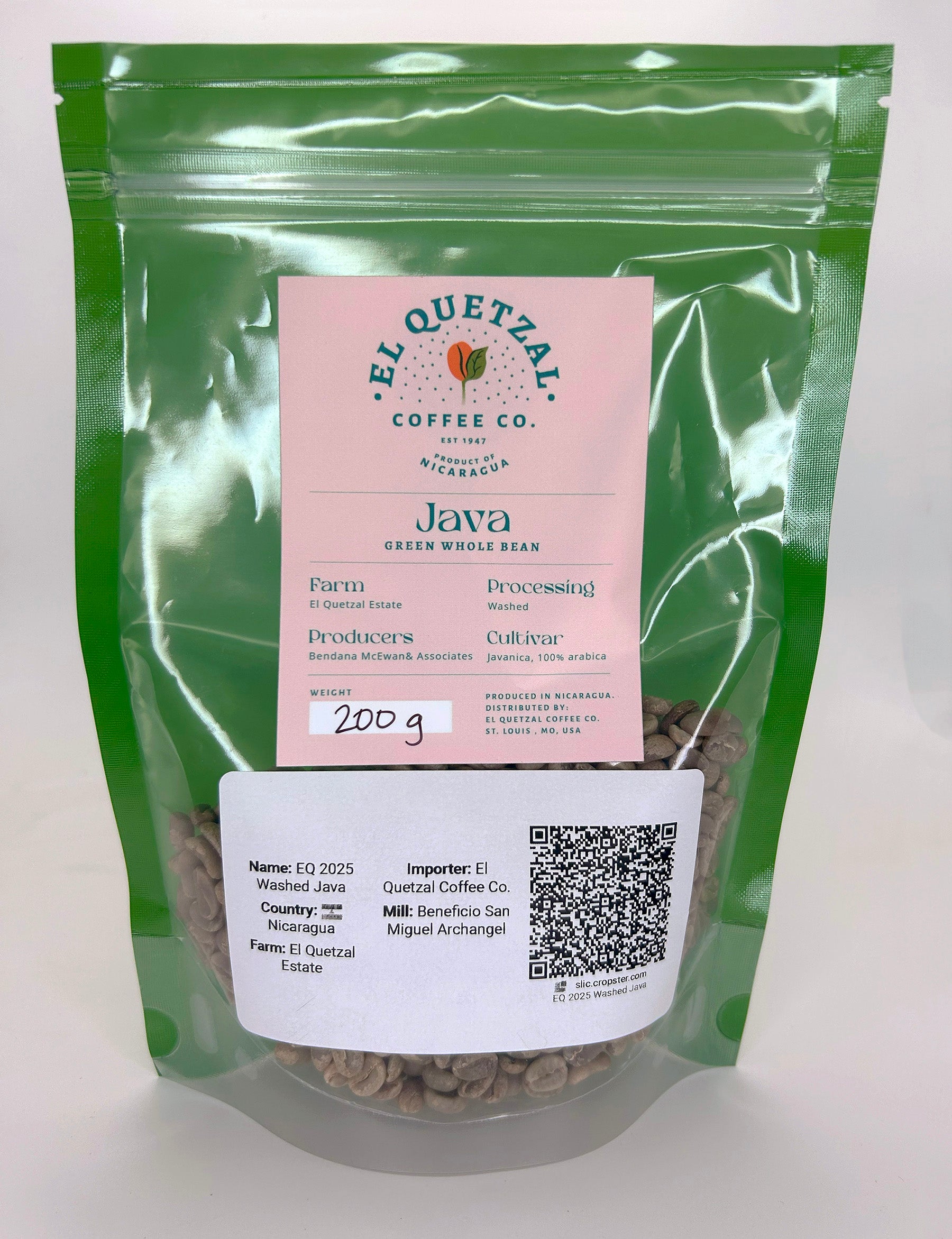 Java | Green Coffee | Washed