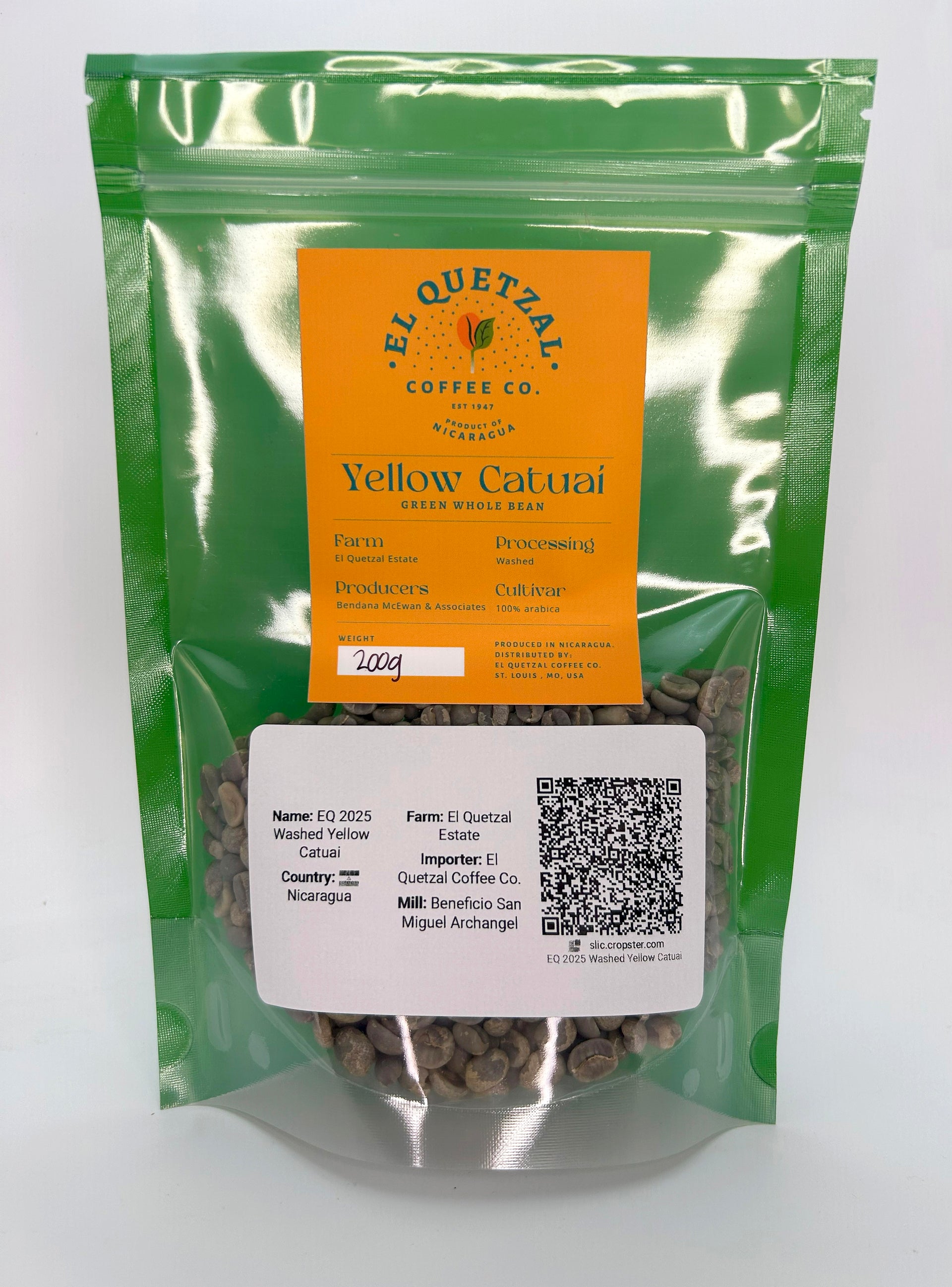 Yellow Catuai | Green Coffee | Washed