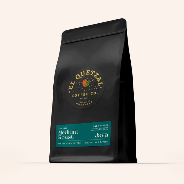 Java Medium Roast Coffee — Nicaraguan Single Origin | El Quetzal