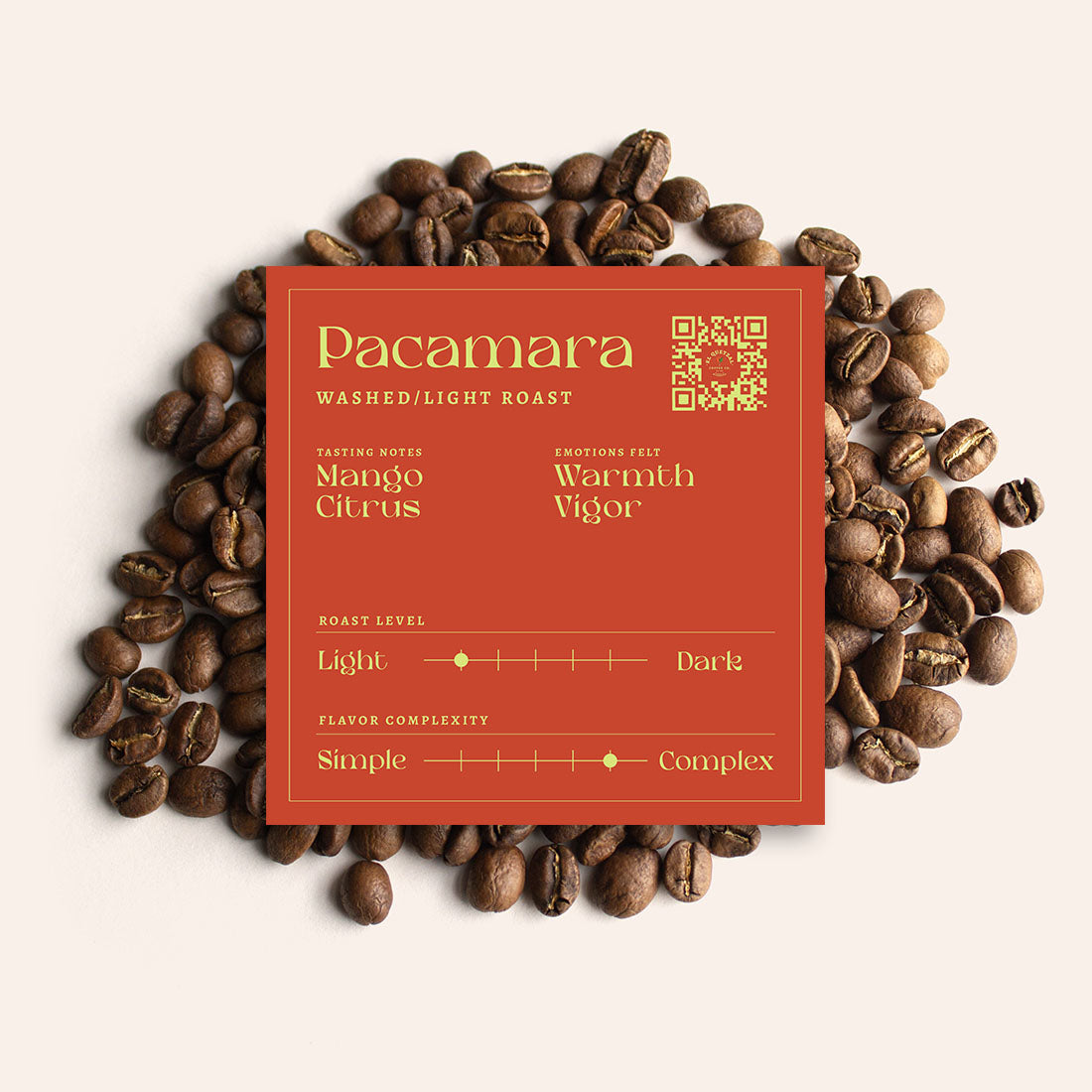 Pacamara Roasted Coffee | Washed Process