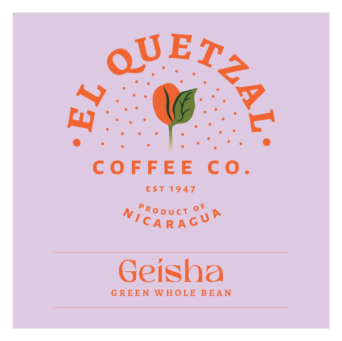 Geisha | Green Whole Bean | Washed