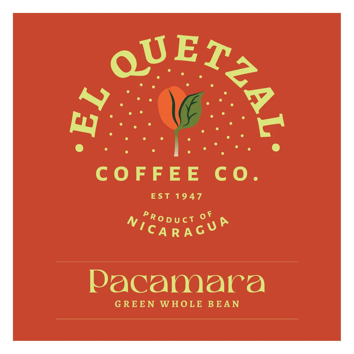Pacamara | Washed | Green Whole Bean Coffee